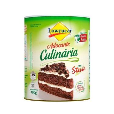 Imagem de Adoçante Culinário Com Stevia - 400g - Lowçucar 