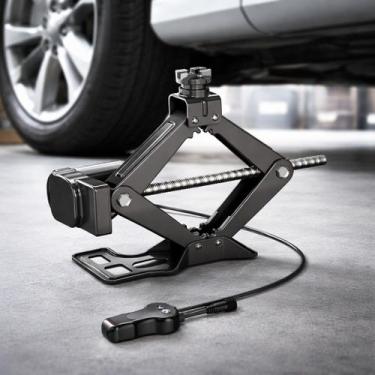 Imagem de Macaco Elétrico Automotivo 12V 2 Toneladas Levantamento Rápido para Ca