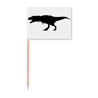 Imagem de Dinosaur Bones Miniature Run Toothpick Flags Marcador Topper Decoração de Festa