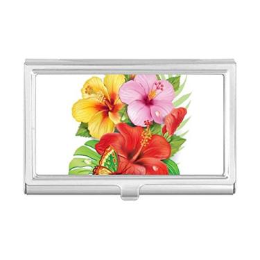 Imagem de Buquê de flores Borboleta Melhor Desejo, porta-cartões de visita, caixa de bolso