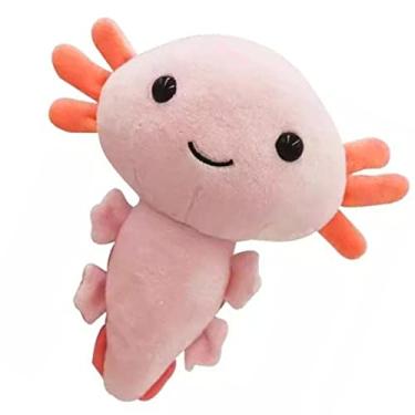 Imagem de Almofadas de brinquedo de pelúcia, presente para crianças, decoração de casa, formato de desenho animado, macio, elástico, polipropileno, brinquedo de pelúcia infantil para sofá-cama, boneca fofa de pelúcia, brinquedo de pelúcia infantil (laranja rosa)