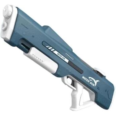 Imagem de Arma Brinquedo d'água Elétrico Criança Adulto 1000ml Alta Pressão (AZUL) - YODHE