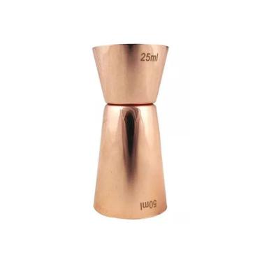 Imagem de Dosador De Bebidas Americano Cobre Duplo 25 Ml E 50 Ml Mimo