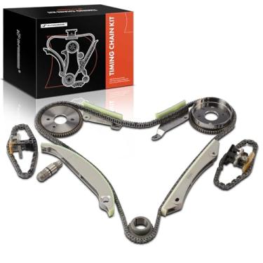 Imagem de A-Premium Kit de corrente de distribuição de motor 13 peças com roda dentada, tensor e guia compatível com Dodge & Chrysler - Charger 2008, Avenger 2008, Magnum 2008, 300 2008, Sebring 2008 - V6 2.7L