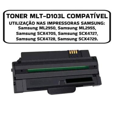 Imagem de Toner Compatível D103l Ml2950 Ml2955 Scx4728 Scx4729 2.5k - Digital Qu
