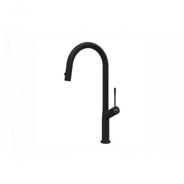 Imagem de Misturador Monocomando 400 Gourmet Extensível Black Matte - Debacco