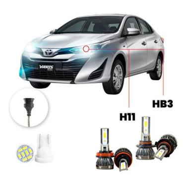 Imagem de Ultra Led Nano Toyota Yaris 2018-2022 H11 Hb3 22000lm - LUXLED y3, Bra