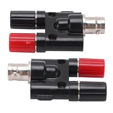 Imagem de BNC Feminino 4mm Adaptador de Banana Dual Banana Post Splitter