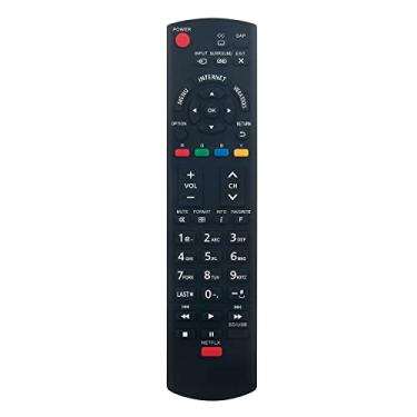 Imagem de Allimity Controle remoto substituído N2QAYB000779 para Panasonic TV TC-L60E55 TC-60LE554