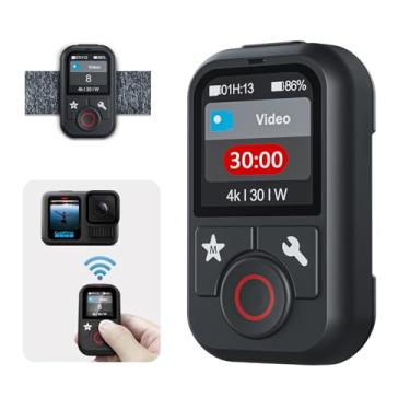 Imagem de Controle remoto à prova d'água para GoPro, controle remoto Smart Wireles, suporte multilíngue com visor LCD colorido para acessórios de câmera Go Pro Hero 13 12 11 10 9 8 MAX