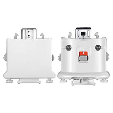 Imagem de Adaptador NC Motion Plus para controle remoto Nintendo Wii, White 2 piece set