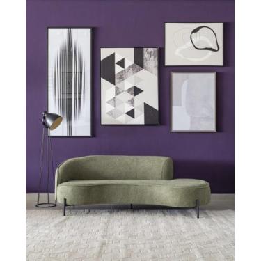 Imagem de Sofá Thomas - Linho Boucle Esmeralda - Sofá de Fábrica, 1,50m