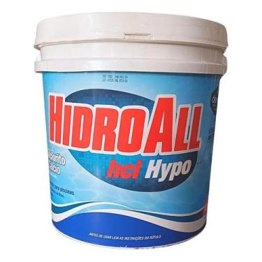 Imagem de Cloro Granulado Hidroall HCL Hypo 10kg Alta Performance para Piscinas