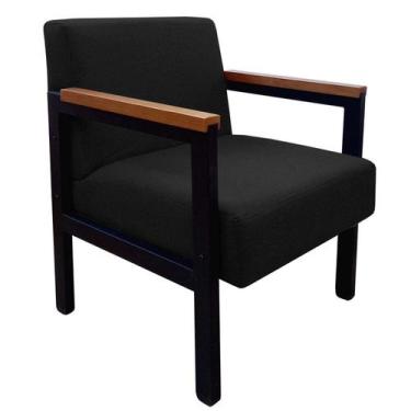 Imagem de Poltrona Decorativa Ferro Estilo Industrial Minas - Gonçalves Decor, C