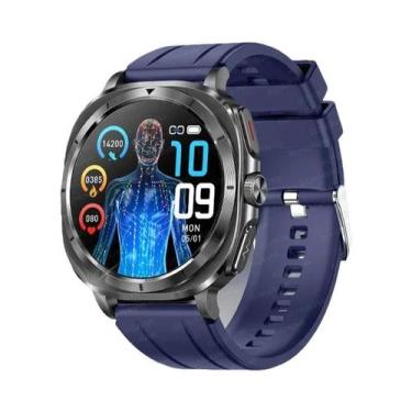 Imagem de Relógio Inteligente Masculino De Saúde Com Monitor De ECG, PPG, Laser,