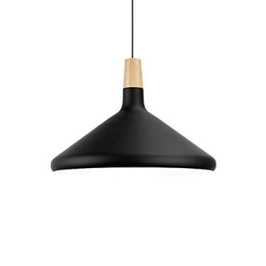 Imagem de CHENKUI Luminária pendente de bar vintage abajur industrial elegante luminária de teto de atmosfera de metal, base E26/E27 luminária suspensa de teto ajustável rústica para ilha de cozinha