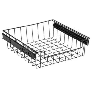 Imagem de Gaveta fruteira deslizante baixa slim 470mm preta 0866 - SCHMITT