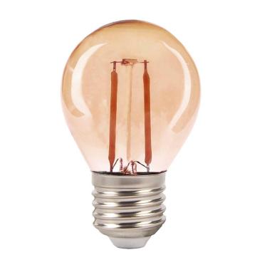 Imagem de Lampada Filamento Led 4w G45 2200k Amarelo Claro - Bivolt