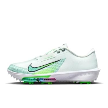 Imagem de Nike Tênis de golfe Infinity Tour 2 (FD0217-300, pouco verde/branco/greve verde/preto), Quase verde/branco/greve verde/preto, 40