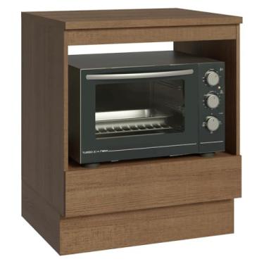 Imagem de Balcão para Forno/micro-ondas 70 x 60 cm 1 Gaveta (com Tampo) Madesa