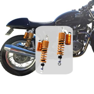 Imagem de Arashi Amortecedores Carregados com Nitrogênio 360 mm/14" Suspensão Traseira para Honda CB1100 2007-2019 para Triumph Thruxton 1200 2020-2021, Peças de Acessórios de Motocicleta Ouro 1 Par