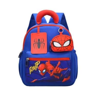 Imagem de Mochila Infantil Do Homem-Aranha Para Meninos E Meninas, Mochila Escol