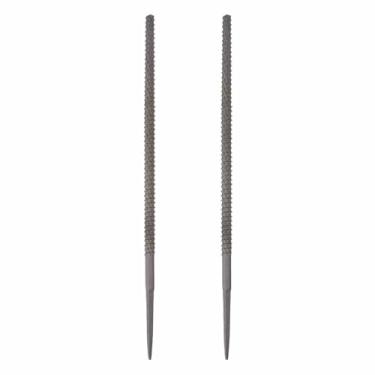 Imagem de HARFINGTON 2 peças de lixa de madeira de 15 cm de aço com corte redondo lima multifuncional para madeira, afiação, madeira, metal