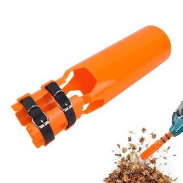 Imagem de Yunir Reforço de Ar do Soprador de Folhas, Acessório de Reforço de Extensão do Soprador de Folhas, Amplificador de Fluxo de Ar Aumenta Instantaneamente o Fluxo de, para Diâmetro de (Laranja)