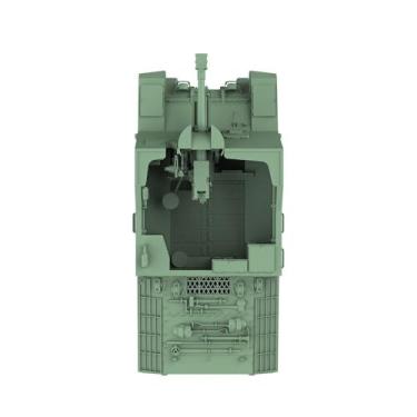 Imagem de MRY-SFW Kit de modelo militar ferroviário em escala HO British Sexton I Pistola autopropelida