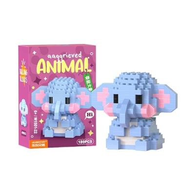 Imagem de Estatueta DIY para festa do zoológico da primavera (elefante) – decoração peculiar de férias para mesa, prateleira ou exibição de Páscoa