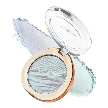 Imagem de CHARMACY Paleta de maquiagem Chameleon com glitter, iluminador de rosto com contorno de creme brilhante, de longa duração, sem crueldade, #606