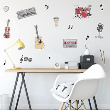 Imagem de Adesivo Destacável Musical - TaColado