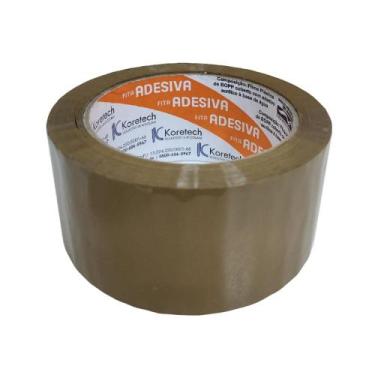 Imagem de Fita Adesiva Koretech de Embalagem Marrom 48mm x 100m - 000142
