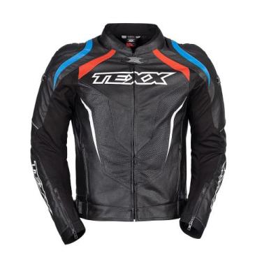 Imagem de Jaqueta Texx Sniper V3 Couro Lançamento Moto Motociclista -, Preta, Ve