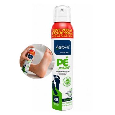 Imagem de Desodorante Para Pés Above Pé Protect Canforado 200ml 72h