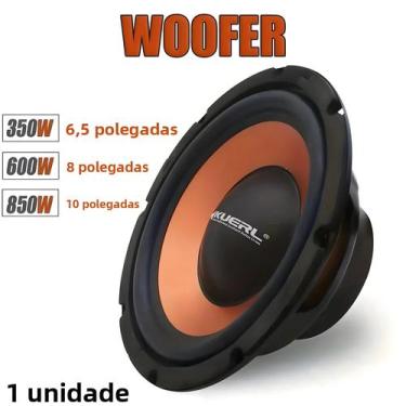 Imagem de Subwoofer Automotivo De Alta Potência 6.5/8/10 Polegadas, 35 Núcleos, 