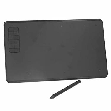 Imagem de Tablet de desenho gráfico, tablet de animação de arte digital USB, tablet gráfico de sensibilidade à pressão de 8192 níveis com 12 teclas de atalho para para Android para