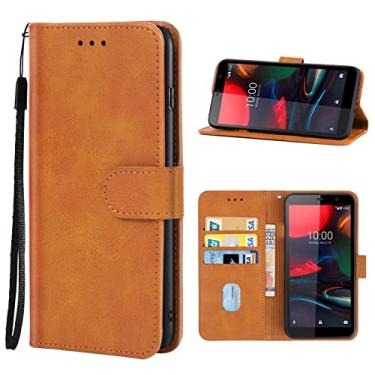 Imagem de Leather Phone Case For Vodafone Smart E11