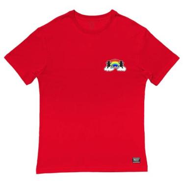 Imagem de Camiseta Grizzly Over The Rainbow Tee Vermelho