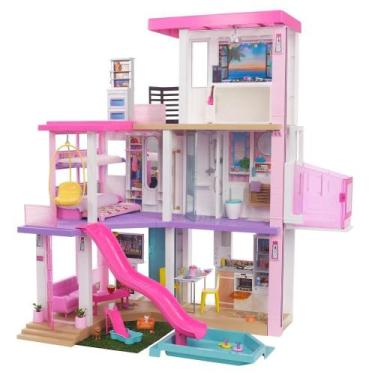 Imagem de Mega Casa Dos Sonhos Barbie Playset 3 Andares Som Presente - Mattel