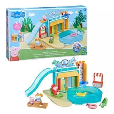 Imagem de Peppa Pig Parque Aquático - 2 Figuras Peppa e George E Acessórios - Hasbro