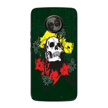 Imagem de Capa Adesivo Skin024 Verso Para Motorola Moto X4 - KawaSkin