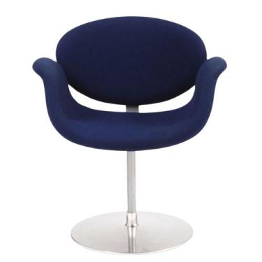 Imagem de Cadeira Tulipa Azul - Linn Design Decor