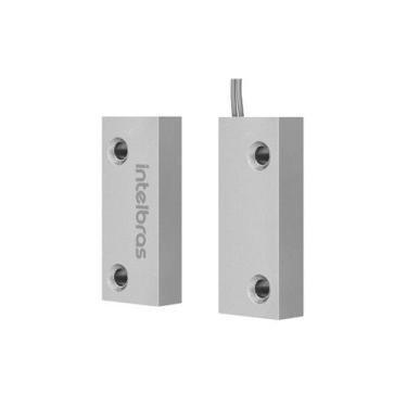Imagem de Sensor Magnetico Com Fio Xas Porta De Aço mini Intelbras