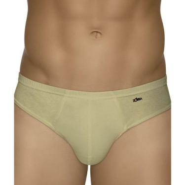 Imagem de Cueca Slip Light Zorba 772 Forro Frontal 100% Algodão, P, Bege