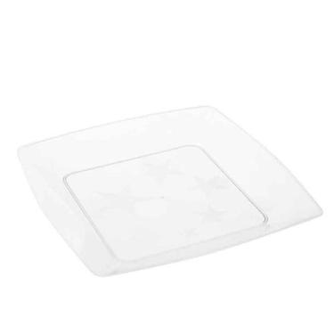 Imagem de Prato Acrílico Square 021 Com 10 Plastilânia - PLASTILANIA, Unico
