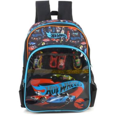 Imagem de Mochila Infantil HOT Wheels Grande - 41X30X14CM - Luxcel
