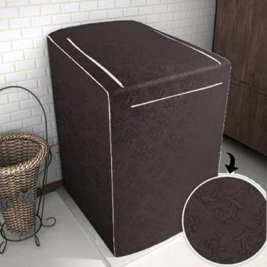 Imagem de Capa para Máquina de Lavar Roupas Café Diversas Marcas 10kg 11kg 11,5k