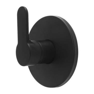 Imagem de Misturador Monocomando Chuveiro Redondo Preto Fosco - Furkin