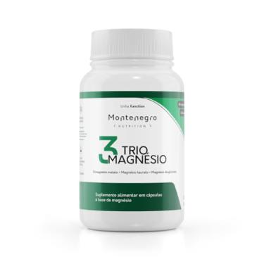 Imagem de Magnésio trio - malato, taurato e bisglicinato - 60 cápsulas - Montenegro Nutrition